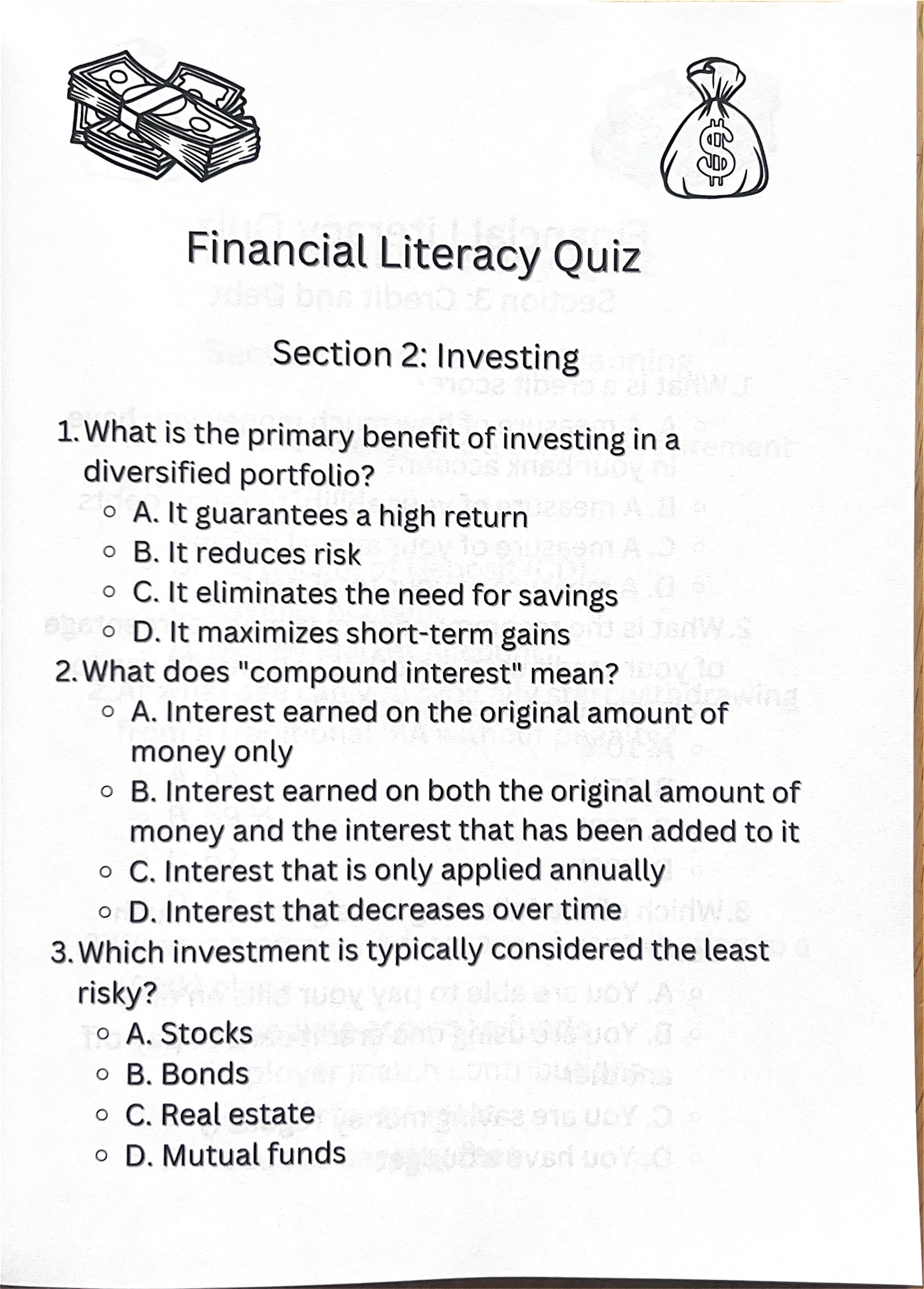 Let's Talk Financial Literacy