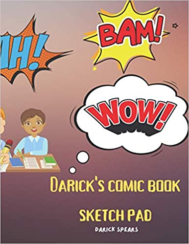Darick's Comic Book Sketch Pad