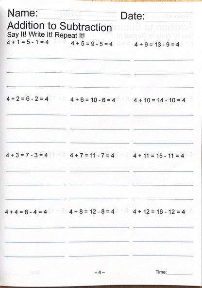 Bookworm's Do The Math