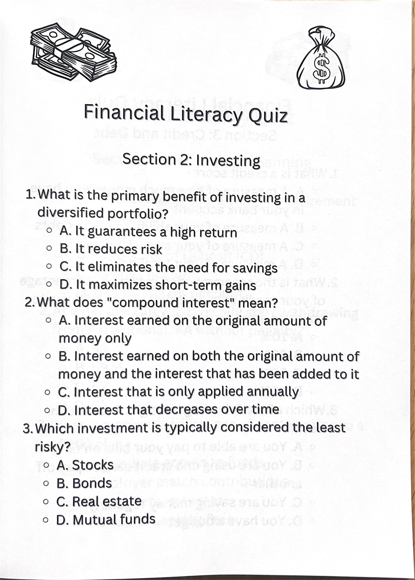 Let's Talk Financial Literacy