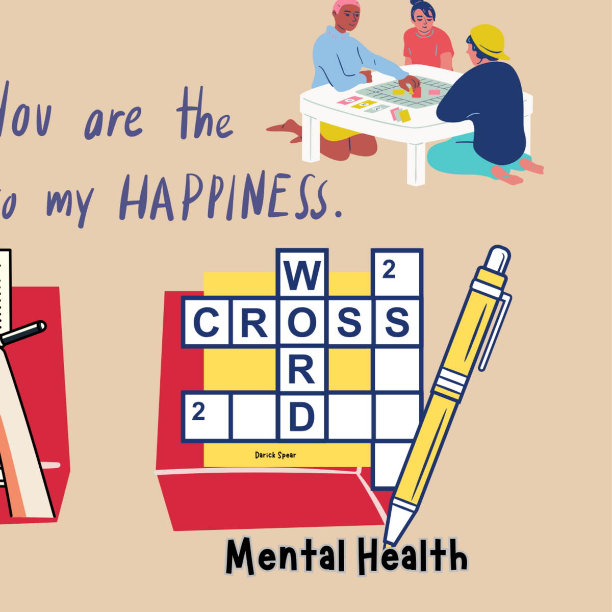 Mental Health Crossword Book