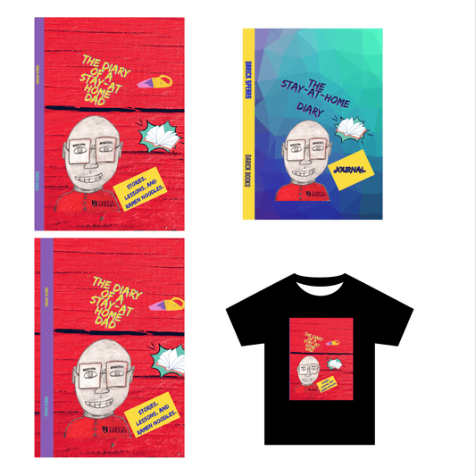 Bundle 4 (The Diary Book Soft Cover, Hard Cover, Journal and T-shirt