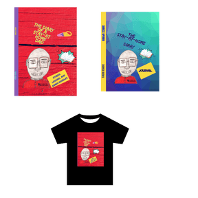 Bundle 3 (The Diary Book, Journal and T-shirt)