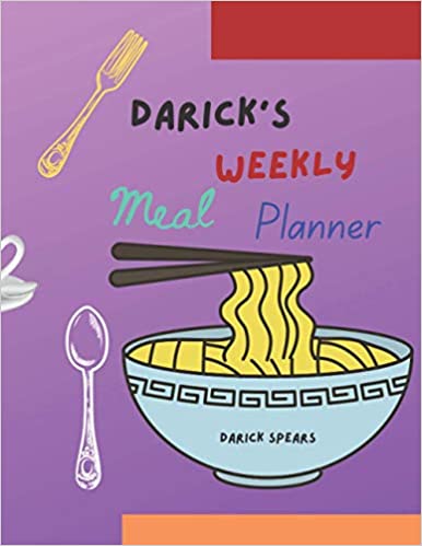 Darick's Weekly Meal Planner