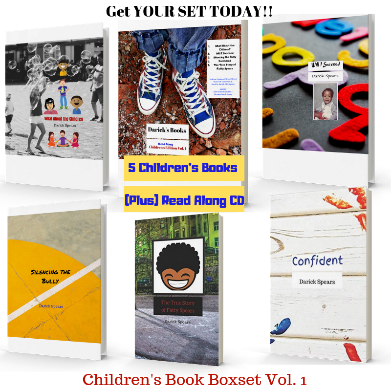 Children's Volume 1 (5-pack books plus read along cd)